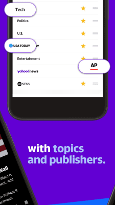 Capture d'écran de l'application Yahoo News - #4