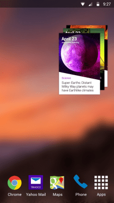 Capture d'écran de l'application Yahoo News Digest - #7