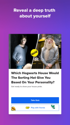 Capture d'écran de l'application BuzzFeed - #4