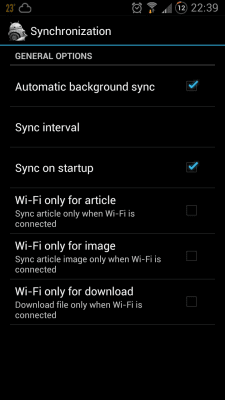 Capture d'écran de l'application OmegaDroid - #6