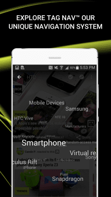Capture d'écran de l'application Appy Geek - Actualités technologiques - #5