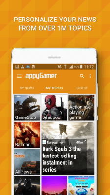 Capture d'écran de l'application Appy Gamer – Games news - #1