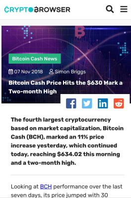 Capture d'écran de l'application CryptoBrowser - #3