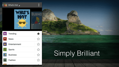 Capture d'écran de l'application Express News - #3