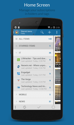 Capture d'écran de l'application News+ | Google News RSS Reader - #1