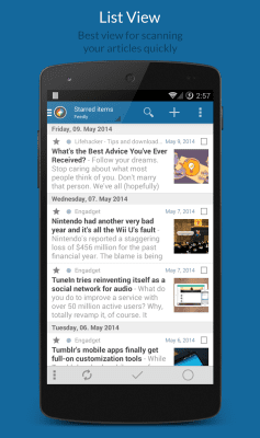 Capture d'écran de l'application News+ | Google News RSS Reader - #3
