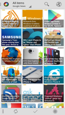 Capture d'écran de l'application FeedBin | News+ - #4