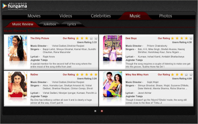 Capture d'écran de l'application BH - BollywoodHungama - #2