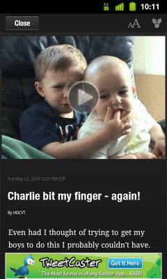 Capture d'écran de l'application ChannelCaster: Social News - #3