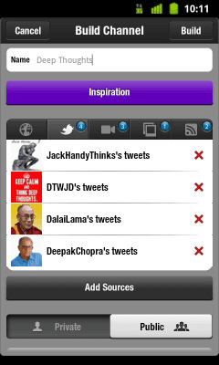 Capture d'écran de l'application ChannelCaster: Social News - #6