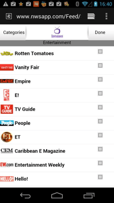 Capture d'écran de l'application News - #4