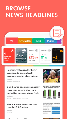 Capture d'écran de l'application SmartNews - #2