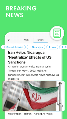 Capture d'écran de l'application SmartNews - #4