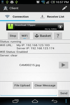 Capture d'écran de l'application Transporter (WiFi File Share) - #4