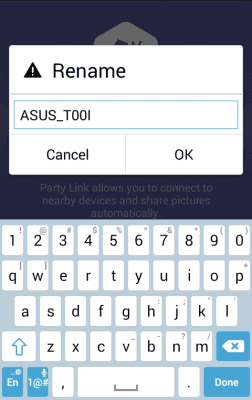 Capture d'écran de l'application ASUS Party Link - #2