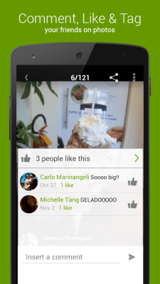 Capture d'écran de l'application Eversnap, événements, mariages - #7