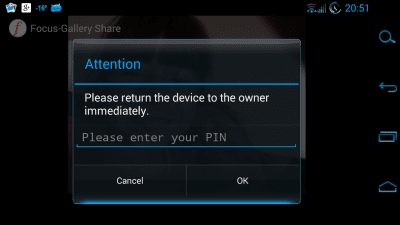 Capture d'écran de l'application Focus - photo sharing - #3