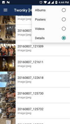 Capture d'écran de l'application MediaHouse UPnP/DLNA Browser - #3