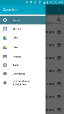 Capture d'écran de l'application abFiles (Acer Remote Files) - #8