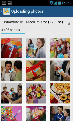 Capture d'écran de l'application Share.Pho.to - #4