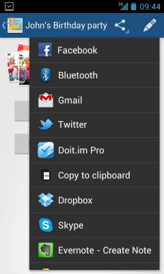 Capture d'écran de l'application Share.Pho.to - #7