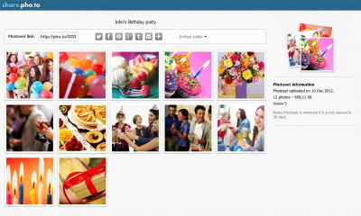 Capture d'écran de l'application Share.Pho.to - #8