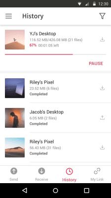 Capture d'écran de l'application Send Anywhere (File Transfer) - #4