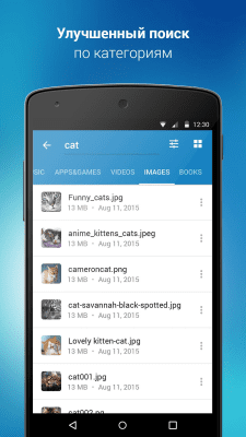 Capture d'écran de l'application 4shared - #3