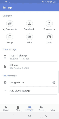 Capture d'écran de l'application Hancom Space - #7