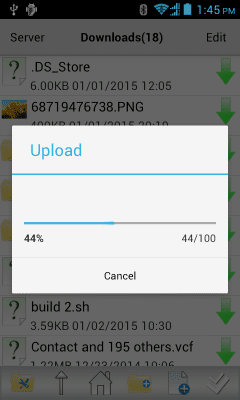 Capture d'écran de l'application My WebDAV(WebDAV Client) - #4