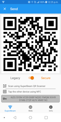 Capture d'écran de l'application SuperBeam | WiFi Direct Share - #4