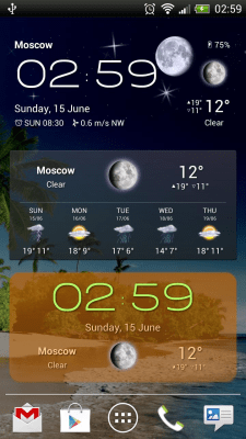 Capture d'écran de l'application Weather Now Forecast & Widgets - #3