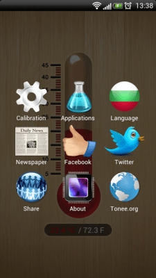 Capture d'écran de l'application Thermo (thermomètre) - #2
