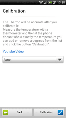 Capture d'écran de l'application Thermo (thermomètre) - #3
