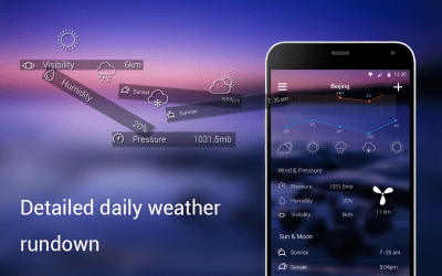 Capture d'écran de l'application Solo Weather - #3