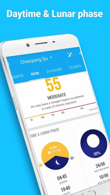 Capture d'écran de l'application Météo ambrée - #4