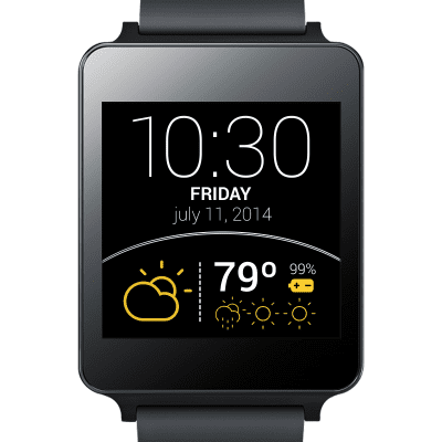 Capture d'écran de l'application Weather Wear Watch Face - #3