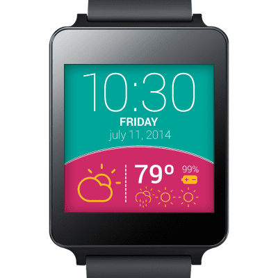 Capture d'écran de l'application Weather Wear Watch Face - #4
