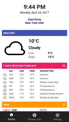 Capture d'écran de l'application Ma position et la boussole, Météo - #1