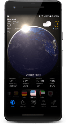 Capture d'écran de l'application 3D Earth - #5