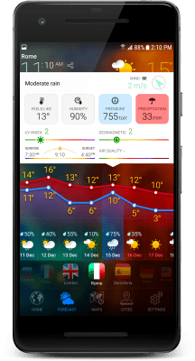Capture d'écran de l'application 3D Earth - #7