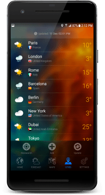 Capture d'écran de l'application 3D Earth - #8