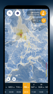 Capture d'écran de l'application Ventusky - #8