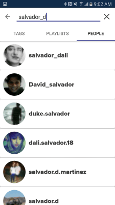 Capture d'écran de l'application 8tracks playlist radio - #5