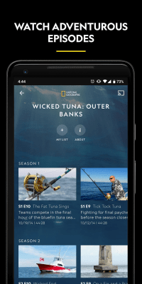 Capture d'écran de l'application Nat Geo TV - #4