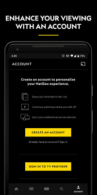 Capture d'écran de l'application Nat Geo TV - #6