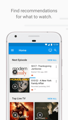 Capture d'écran de l'application Fiber TV - #3