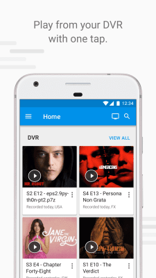Capture d'écran de l'application Fiber TV - #4