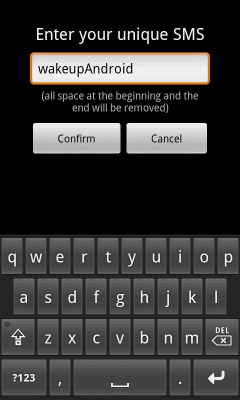 Capture d'écran de l'application Find My Phone (with a SMS) - #5