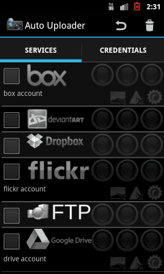 Capture d'écran de l'application Auto Uploader - DISCONTINUED - #2